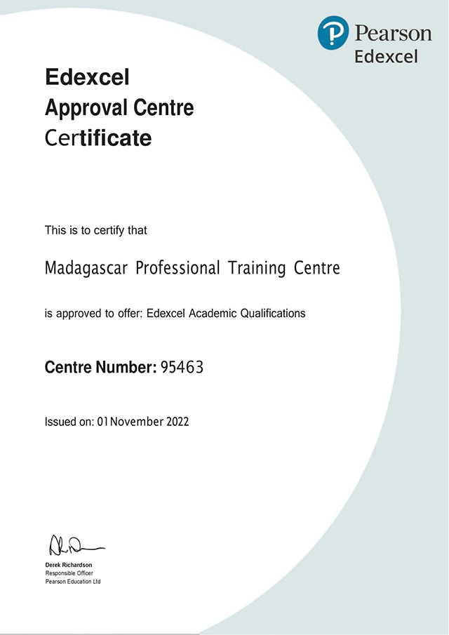 GQ Centre Approval-Certificate